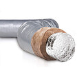 NATHER - Gaine flexible aluminium isolé à armature renforcé HELIX longueur 10 mètres - Diamètre (mm): 125 - vignette