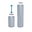 JONCOUX - Gaine semi-rigide aluminium compact FLEXOR 1.5 mètre - Diamètre (mm): 100 - vignette