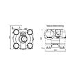 NATHER - Groupe VMC simple flux hygroréglable NATHER MODULO BC moteur AC -30W - vignette