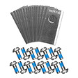 LAWNMASTER - Jeu de 15 lames + vis pour robot tondeuse Lawnmaster - vignette