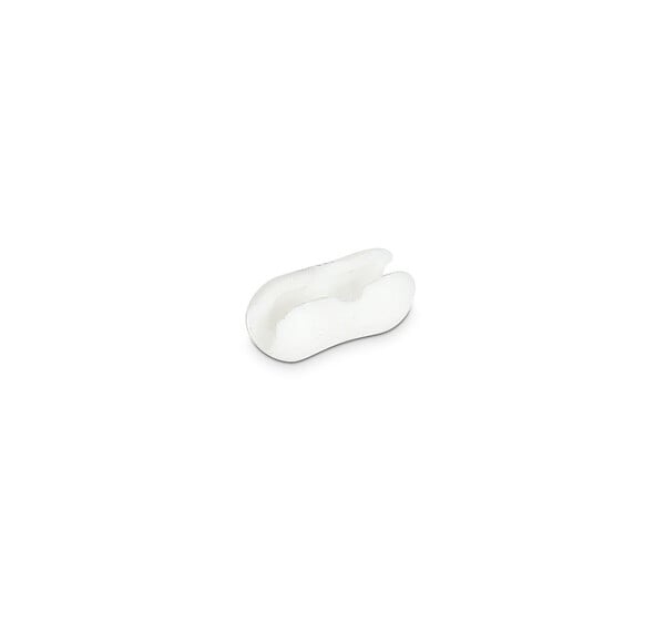 AVOSDIM - Mini connexion pour chainette à boule recoupée - Lot de 4 - Blanche - large