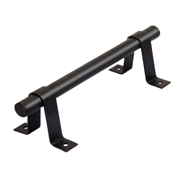 SECURY-T - Poignée de porte coulissante - Type atelier - 140 mm - Gris foncé - large