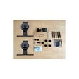 SECURY-T - Rail porte coulissante - 2M - Porte en bois - Noir - vignette