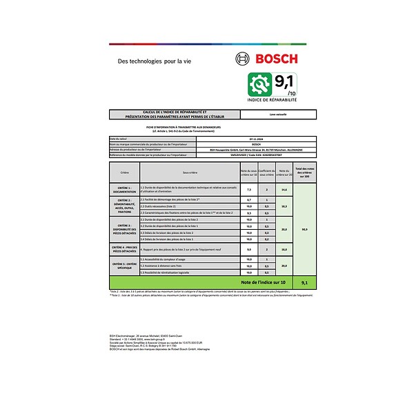 BOSCH - lave-vaisselle 60cm 14couverts 46db acier brossé - SMS2HVI02E - large