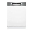 BOSCH - Lave-vaisselle 60cm 13couverts 46db Intégrable Avec Bandeau Acier Brossé - SMI2HTS02E - vignette
