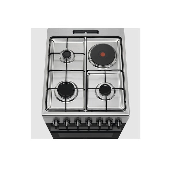 ELECTROLUX - Cuisinière Mixte 57l 4 Feux Inox - LKM520011X - large