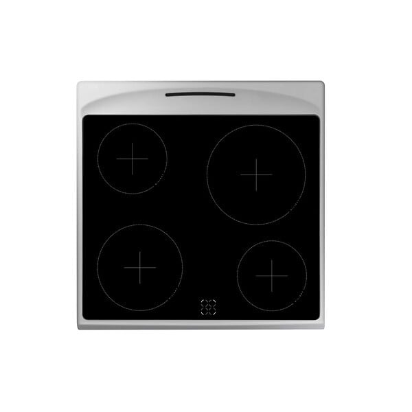 FAGOR - cuisinière vitrocéramique 62l 4 feux silver - FACV3004S - large