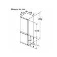 BOSCH - réfigérateur combiné 55cm 260l no frost blanc - KIN86ADB0 - vignette