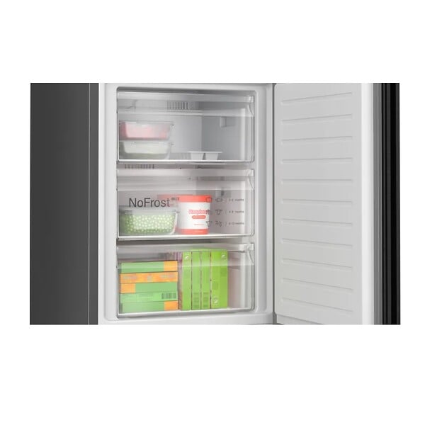 BOSCH - Réfrigérateur Combiné 60cm 343l Blanc - KGE39AWCA - large