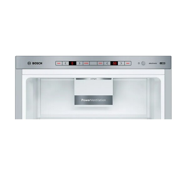 BOSCH - Réfrigérateur Combiné 60cm 308l Metal Look - KGE36ALCA - large