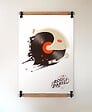 ARTITEQ - Porte Affiche Poster Pant - pince suspension de poster 100 cm - vignette