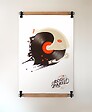 ARTITEQ - Porte Affiche Poster Pant - pince suspension de poster 40 cm - vignette