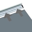 ARTITEQ - Kit accrochage Plafond Porte affiche Poster-Snap + Top rail (+ visserie) + fils et crochets 120 cm - vignette