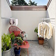 FOXYDRY - Étendoir à linge mural en aluminium résistant – blanc – 60x50x10 cm - FOXYDRY Fold Down 60 - vignette