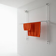 FOXYDRY - Étendoir mural repliable pratique et solide – blanc – 108x52x137 cm - FOXYDRY Wall 100 - vignette
