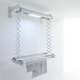 FOXYDRY - Étendoir électrique mur ou plafond en aluminium résistant – gris – 160x57x30 cm - FOXYDRY Air 150 - vignette