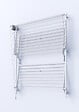 FOXYDRY - Étendoir mural 3 grilles pour intérieur et extérieur – gris – 152x52x137 cm - FOXYDRY Tower - vignette