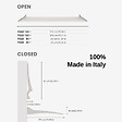 FOXYDRY - Étendoir à linge mural étendoir mural repliable – gris – 60x50x10 cm - FOXYDRY Fold 60 - vignette