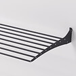 FOXYDRY - Étendoir à linge mural pour intérieur et extérieur – noir – 100x50x10 cm - FOXYDRY Fold 100 - vignette