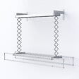 FOXYDRY - Étendoir électrique mur ou plafond en aluminium résistant – gris – 160x52x70 cm - FOXYDRY PRO 150 - vignette