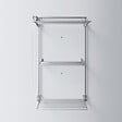 FOXYDRY - Étendoir mural 3 grilles pour intérieur et extérieur – gris – 88x52x137 cm - FOXYDRY Tower - vignette