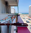 FOXYDRY - Étendoir balcon pliable et inclinable pour extérieur – corten – 202x63x8 cm - FOXYDRY DUO - vignette