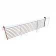 FOXYDRY - Étendoir balcon pliable et inclinable pour extérieur – corten – 202x63x8 cm - FOXYDRY DUO - vignette