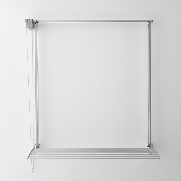 FOXYDRY - Étendoir mural repliable pratique et solide – gris – 108x52x137 cm - FOXYDRY Wall 100 - large
