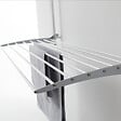 FOXYDRY - Étendoir mural repliable pratique et solide – gris – 108x52x137 cm - FOXYDRY Wall 100 - vignette