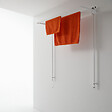 FOXYDRY - Étendoir mural pour intérieur et extérieur, durable – blanc – 152x52x137 cm - FOXYDRY Wall 150 - vignette