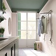 FOXYDRY - Étendoir mural 2 grilles aluminium résistant – gris – 108x52x137 cm - FOXYDRY Wall Plus - vignette