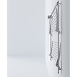 FOXYDRY - Étendoir mural 2 grilles aluminium résistant – gris – 108x52x137 cm - FOXYDRY Wall Plus - vignette
