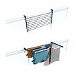 FOXYDRY - Étendoir balcon pliable et inclinable pour extérieur – antracite – 102x63x8 cm - FOXYDRY DUO - vignette