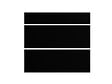 GRUPOALVIC - Façade de tiroir de cuisine Louna - Noir mat - L.80cm - vignette