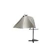 CONCEPT USINE - Parasol  ecru droit rond 294 x 294 m ALCUDIA - vignette
