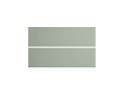 GRUPOALVIC - Façade 2 tiroirs casseroliers Gassin - Vert - L.120cm - vignette