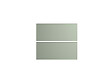 GRUPOALVIC - Façades de 2 casseroliers cuisine Gassin - Vert - L.80cm - vignette