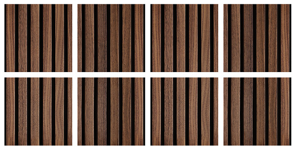 VINYL WAY - Lot de 8 carreaux adhésifs décoratifs RIWA - 20x20cm - large