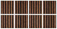 VINYL WAY - Lot de 8 carreaux adhésifs décoratifs RIWA - 20x20cm - vignette