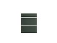GRUPOALVIC - Façades 1 tiroir + 2 casseroliers Evol - L60cm - Vert - vignette