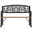 VIDAXL - vidaXL Banc de jardin 120 cm Bois - vignette