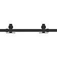 SECURY-T - Rail porte coulissante - 2M - Porte en bois - Noir - vignette