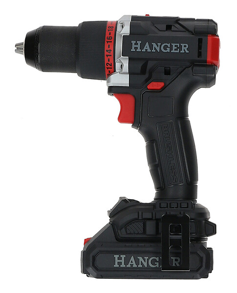 HANGER - Perceuse-visseuse 18V DD18-60Z2 60Nm + 2 batteries 2Ah + 1 chargeur rapide + coffret - HANGER - 400110 - large