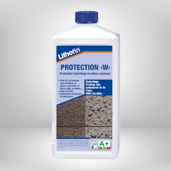 LITHOFIN - Lithofin Protection W - Traitement Hydrofuge pour pierre naturelle 1L - large