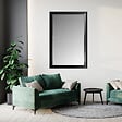 DADA ART - Miroir mural Romance - Noir - 70x140cm - vignette