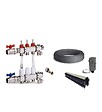 HYPOCAUSTUM - Kit plancher chauffant hydraulique 50 m² - Tube Multicouche - Collecteur Inox - vignette