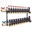 SOMATHERM FOR YOU - Collecteur Polymere pour plancher chauffant - 10 circuits - vignette