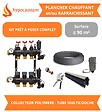 HYPOCAUSTUM - Kit plancher chauffant hydraulique 90 m² - Tube Multicouche - Collecteur Polymère - vignette