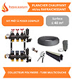HYPOCAUSTUM - Kit plancher chauffant hydraulique 40 m² - Tube Multicouche - Collecteur Polymère - vignette