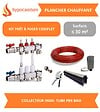 HYPOCAUSTUM - Kit plancher chauffant hydraulique 30 m² - Tube PER BAO - Collecteur Inox - vignette